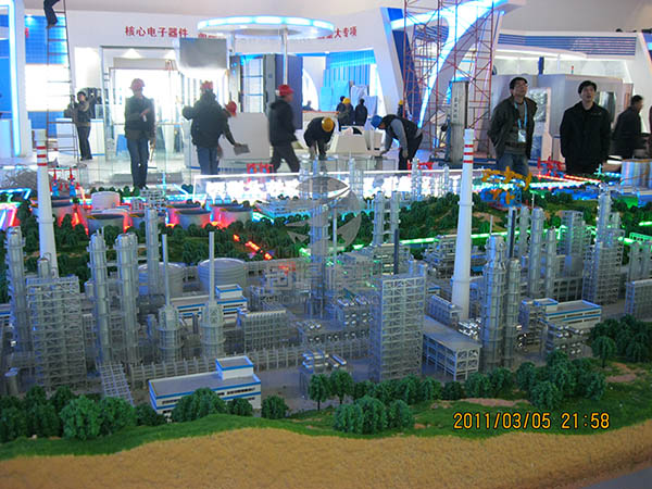 东明县工业模型