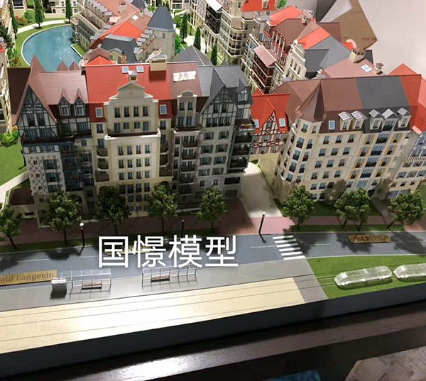 东明县建筑模型