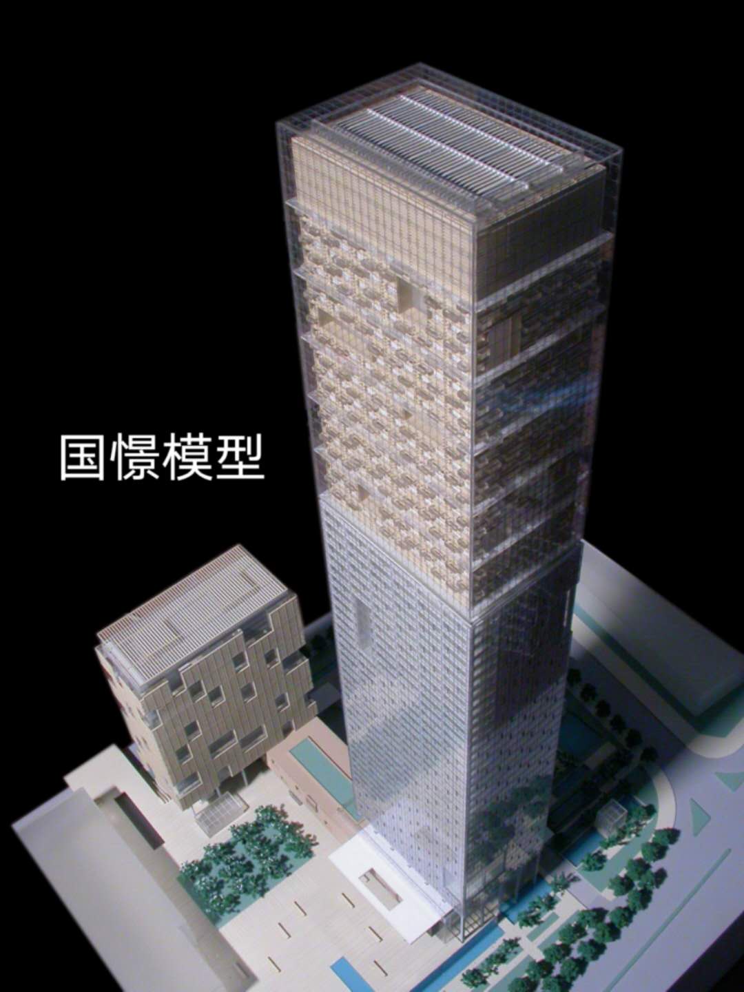 东明县建筑模型